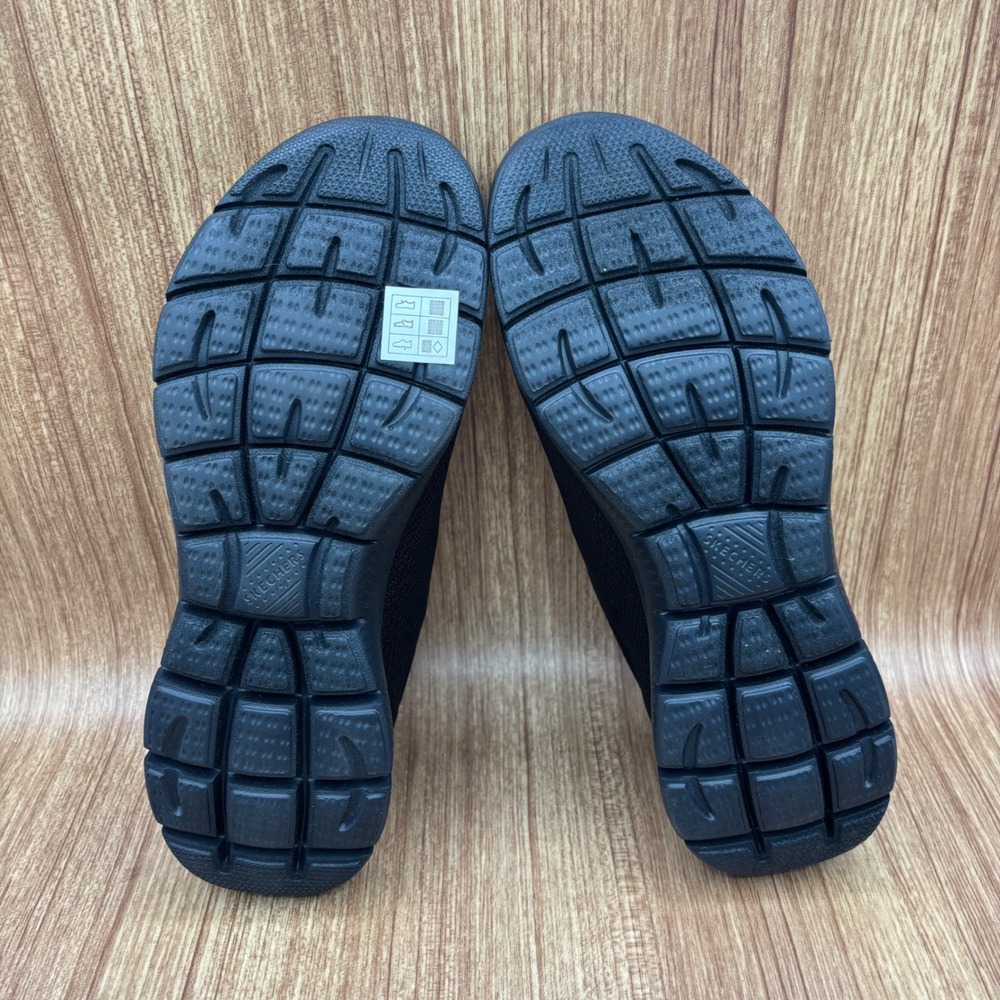 Skechers Summit Summer Blush Women 11 Black Wide Fit Memory Foam 150268W/BBK NEW - Picture 6 of 8